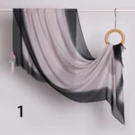 Linen Border Ombre Scarf - Image 7