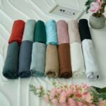 Cotton Double Stretch Scarf طرحة قطن دبل ستريتش
