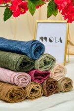 Messy Chiffon Scarf  ميسي سكارف – خامة حريرية خفيفة - Image 5