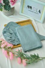 Cotton Scarf with Bandana – Soft Feel,  طرحة قطن ناعم بالباندانا - Image 12